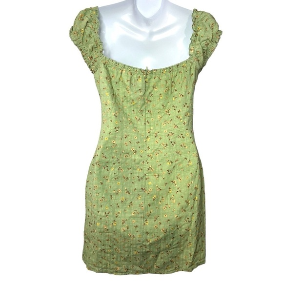 SABO Australia Floral Green Mini Dress - Picture 3 of 7